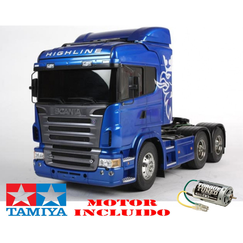 RC Scania R620 6x4 High.blue paint TAMIYA 56327