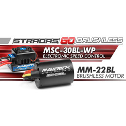 BUGGY STRADA RED XB BRUSHLESS ESCALA 1/10 RTR ELECTRICO MAVERICK 12621