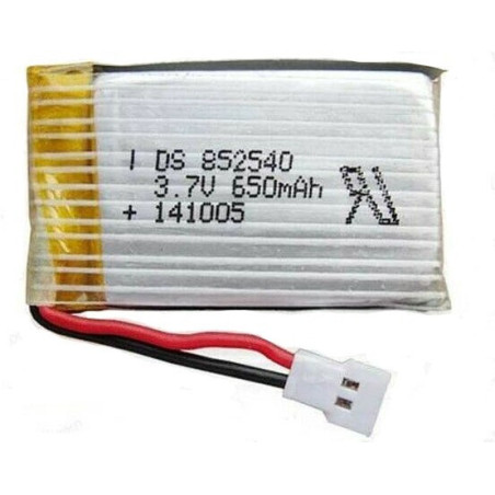 BATERIA LIPO 3.7V 650maH CONECTOR BLANCO - EVOTECH