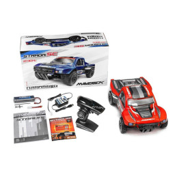 MAVERICK STRADA RED SC 1/10 RTR BRUSHLESS SHORT COURSE - MAVERICK 12625