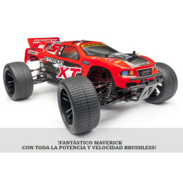 MAVERICK STRADA RED XT 1/10 RTR BRUSHLESS TRUGGY - MAVERICK 12622