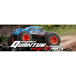 MONSTER TRUCK QUANTUM MT FLUX BRUSHLESS ELECTRICO 80A 4W ESCALA 1/10 - MAVERICK 150202