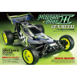 kit BUGGY RC ELECTRICO PLASMA EDGE II GUN METAL - TAMIYA 47446