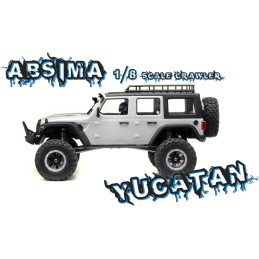 COCHE 1:8 EP CRAWLER CR1.8 YUCATAN LIGHT-GREY