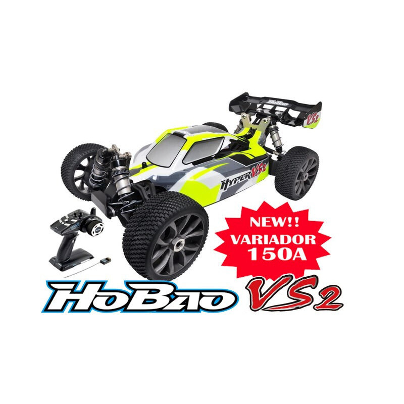 BUGGY HYPER VS2 BRUSHLESS 1/8 150A RTR CARROCERIA AMARILLA