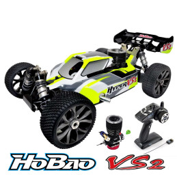 COCHE HYPER VS2 NITRO BUGGY .30 1/8 CON CARROCERIA AMARILLA VS2N-C30Y