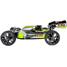 COCHE HYPER VS2 NITRO BUGGY .30 1/8 CON CARROCERIA AMARILLA VS2N-C30Y