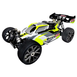 COCHE HYPER VS2 NITRO BUGGY .21 1/8 CON CARROCERIA AMARILLA VS2N-C21Y