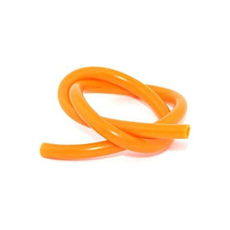 TUBO DE SILICONA NARANJA 2X6 PARA COMBUSTIBLE GLOW (NITRO) 25CM