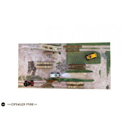 ALFOMBRA PARA CIRCUITO CRAWLER 1/24 200X100cm TWDTRK012