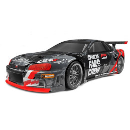 COCHE 1/10 DRIFT RTR HPI E10 NISSAN SKYLINE R34 GT-R HPI120091