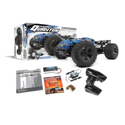 STADIUM TRUCK QUANTUM XT ELECTRICO 4WD RTR ESCALA 1/10 - AZUL - MAVERICK 150105