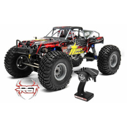 COCHE ROCK HAMMER 1/10 RGT1800-R WATERPROOF 4X4 ROJO RTR