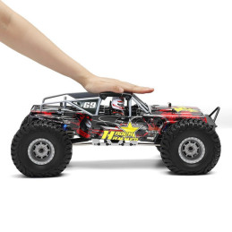 COCHE ROCK HAMMER 1/10 RGT1800-R WATERPROOF 4X4 ROJO RTR