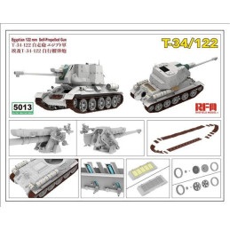 OBUS AUTOPROPULSADO T-34/122 1/35 - Rye Field Models RM5013