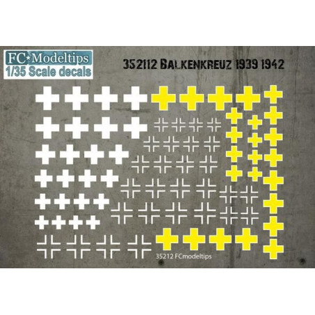 BALKENKRUEZ 1939 - 1942 1/35 - FC Modeltips 352112