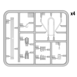 VAGON PLATAFORMA RUSO 16,5 - 18 ton. -1/35- MiniArt Model 35303