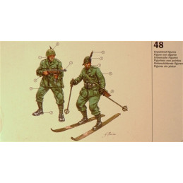 ALPINIS ITALIANOS (48 figuras) 1/72