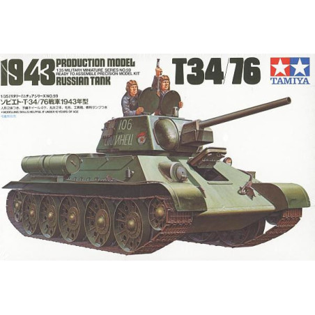 CARRO DE COMBATE T-34/76 Mod. 1.943