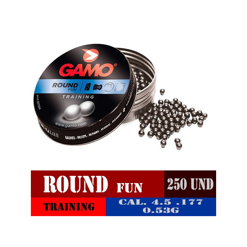 PERDIGON ROUND CAL. 4,5MM (500 UNDS)