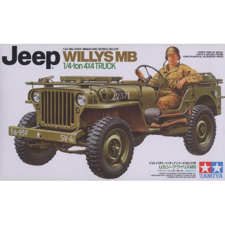 JEEP WILLY MB 1/4 Ton. -Escala 1/35- Tamiya 35219