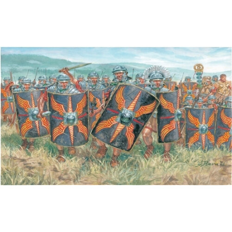 INFANTERIA ROMANA, EPOCA IMPERIAL ESCALA 1/72 35 MINIATURAS