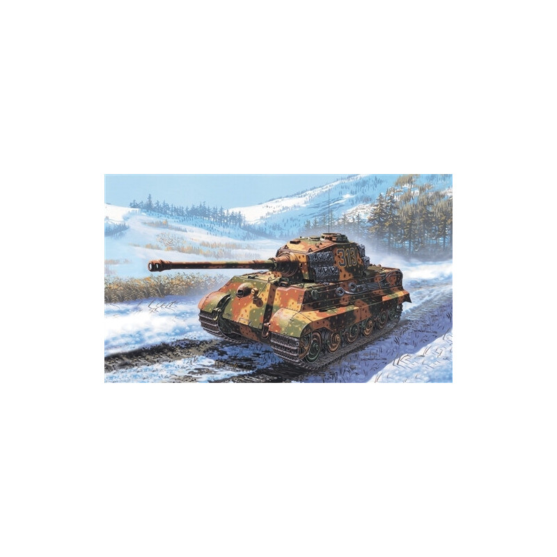 CARRO DE COMBATE SD.KFZ. 182 KING TIGER - Italeri 7004