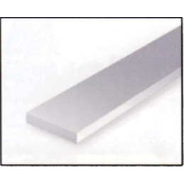 VARILLA RECTANGULAR PLASTICO (2,5 x 4,8 x 360 mm) 7 unidades