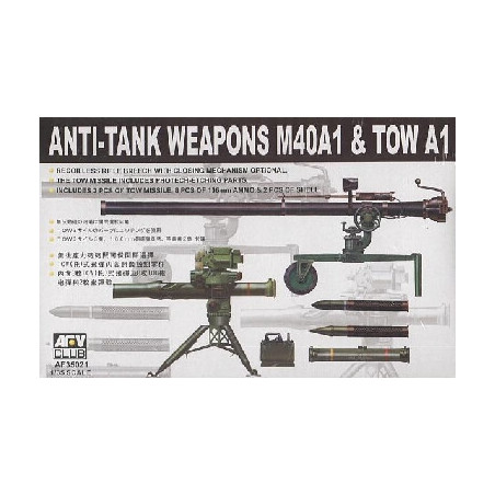 ARMAS ANTICARRO M-40 A1 Y MISIL TOW - AFV Club AF35021