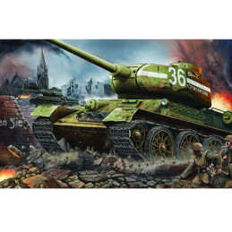 CARRO DE COMBATE T-34/85 (1944) -Escala 1/16- Trumpeter 00902