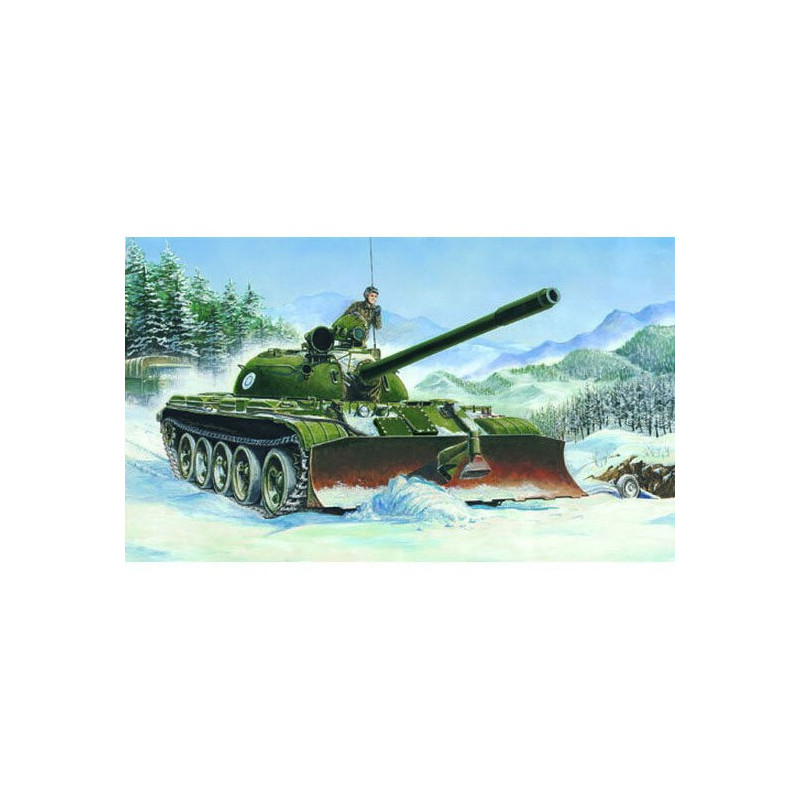 CARRO COMBATE T-55 1.958 PALA