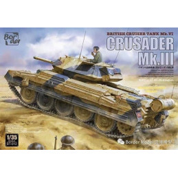 CARRO DE COMBATE CRUSADER Mk-IV -Escala 1/35- Border Model BT-012