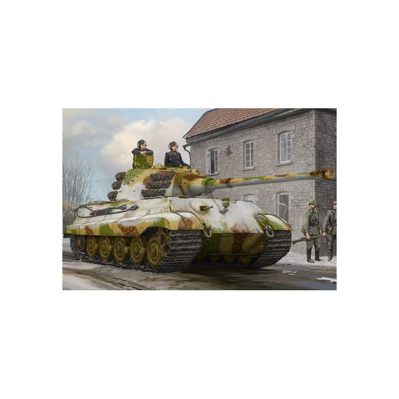 CARRO DE COMBATE Sd.Kfz. 182 TIGER II (Henschel, Febrero 1945)