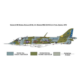 McDONNELL DOUGLAS AV-8 B HARRIER (Matador) C/Esp -1/72- Italeri 1410