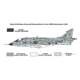 McDONNELL DOUGLAS AV-8 B HARRIER (Matador) C/Esp -1/72- Italeri 1410