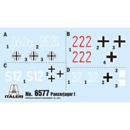 PANZERJAGER I Sd.Kfz. 101 PAK(t) 47 mm -Escala 1/35- Italeri 6577