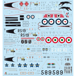 AERMACCHI MB-326 -Escala 1/48- Italeri 2814