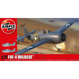 GRUMMAN F4F-4 WILDCAT -Escala 1/72- Airfix A02070