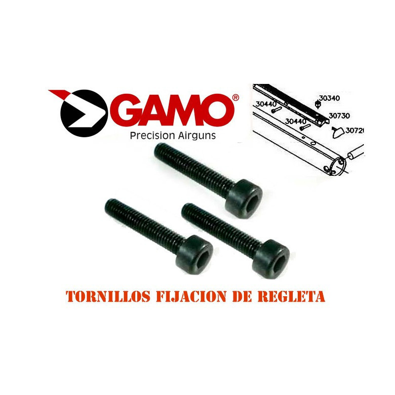 SET TORNILLOS M3X16mm PARA REGLETA (3unidades)