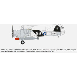 FAIREY SWORDFISH MK-I -Escala 1/72- Airfix A04053B