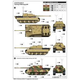 CAZACARRO SD.KFZ. 173 JAGDPANTHER  -Escala 1/16- Trumpeter 00934