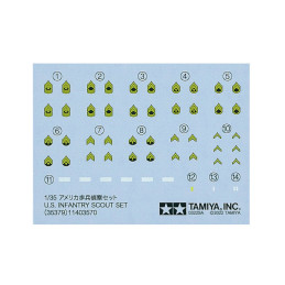 INFANTERIA U.S. Army Explorades" -Escala 1/35- Tamiya 35379 "