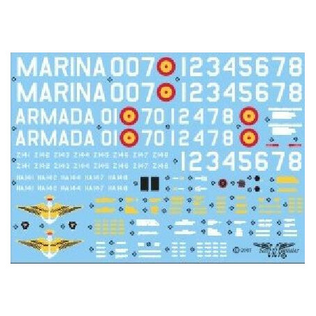 CALCAS AH-1 G COBRA (7ª ESC. ARMADA) 1/48 - Series Españolas SE2548