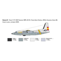 FOKKER F-27 MARITIME (España) -Escala 1/72- Italeri 1455