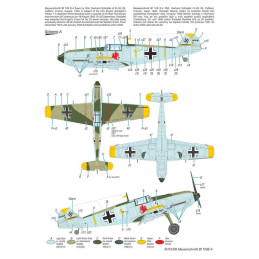 MESSERSCHMITT Bf-109 E4 -Escala 1/72- Special Hobby SH72439