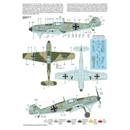 MESSERSCHMITT Bf-109 E4 -Escala 1/72- Special Hobby SH72439