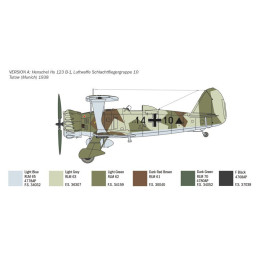 HENSCHEL HS-123 ANGELITO -Escala 1/48- Italeri 2819