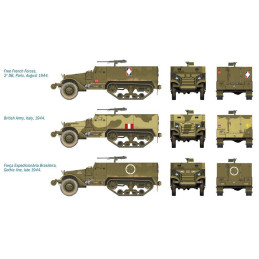 VEHICULO BLINDADO M-3 HALF TRACK  (2 uni