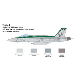 McDONNELL DOUGLAS F/A-18 E SUPER HORNET -Escala 1/48- Italeri 2791