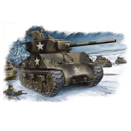 CARRO DE COMBATE M-4 A3 (76mm) W SHERMAN - Hobby Boss 84805